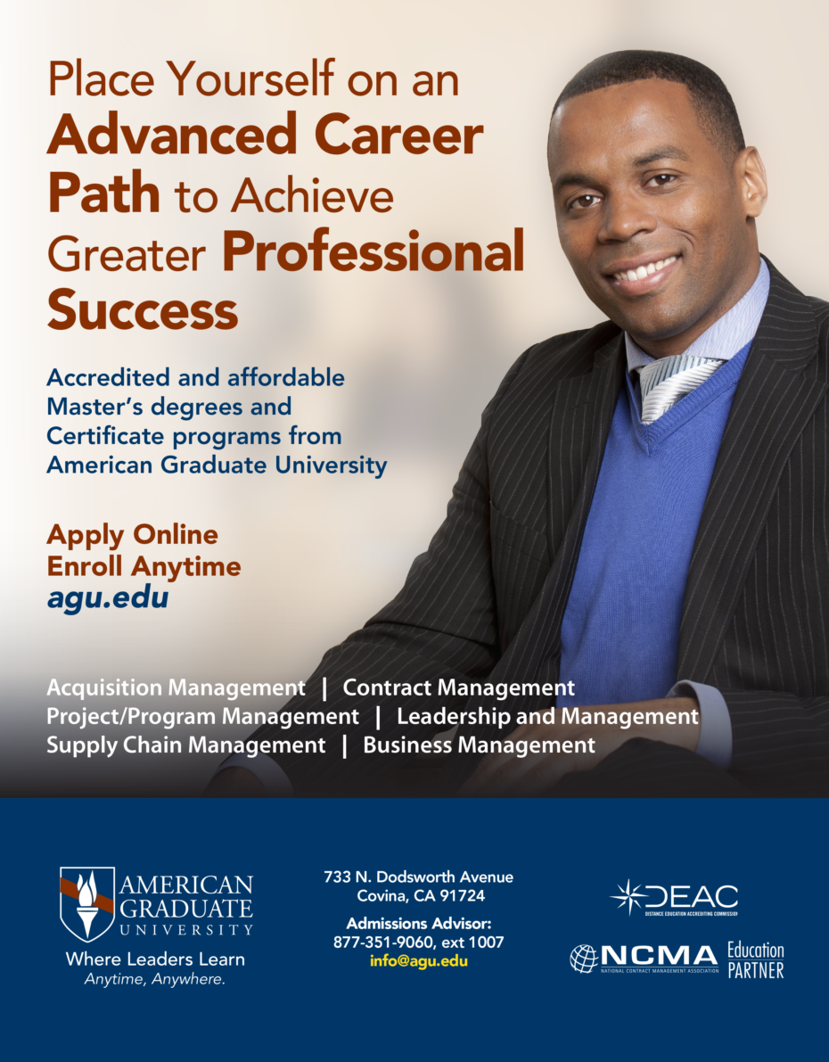 American Graduate University ad design